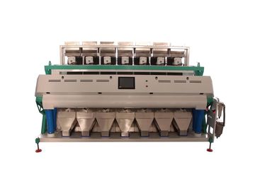 7 máquina do classificador da cor do feijão do CCD das rampas 220v para classificar colheitas de grão