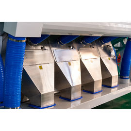 Máquina de classificação automática da cor de 10 rampas, máquina de classificação da cor do sésamo 220v
